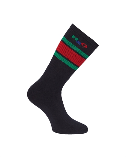 H2O Strømpe 1-pak - Navy/Green/Red 